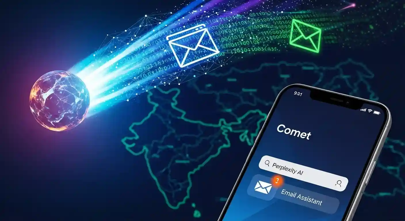 Perplexity launches Comet browser & Email Assistant — India